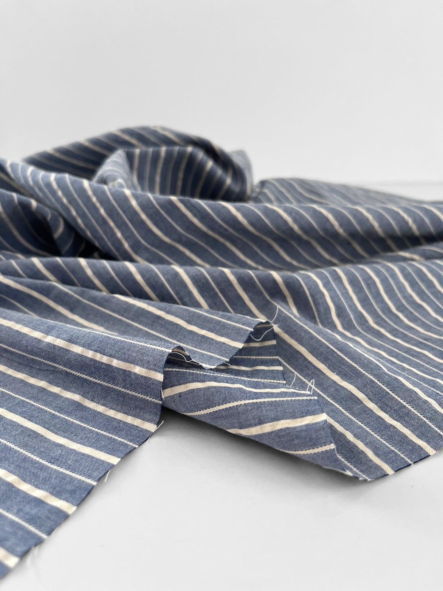 Denim Blue Stripes