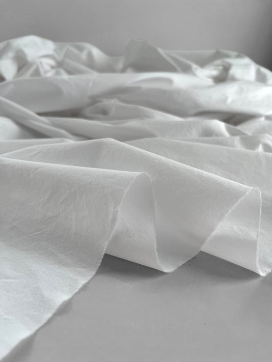 White Sandwashed Poplin ETA Mid October