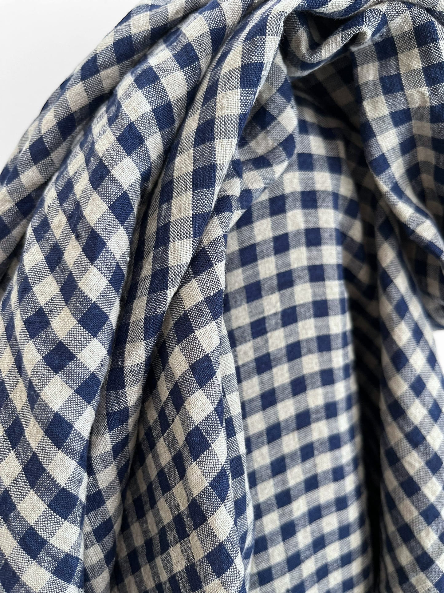 Navy Gingham