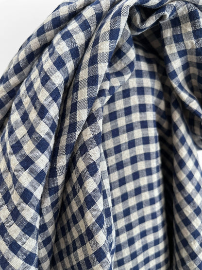 Navy Gingham