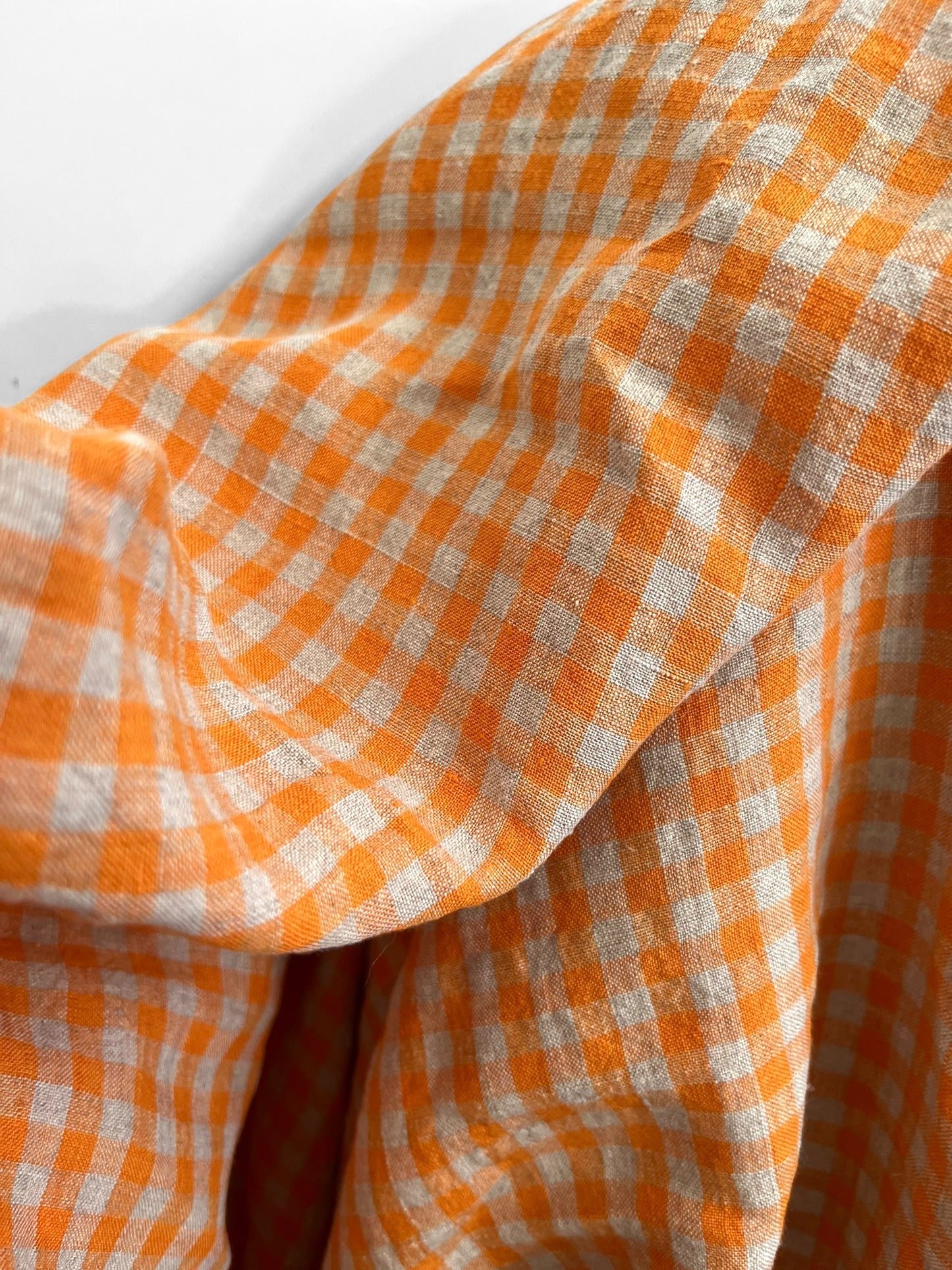 Orange Gingham