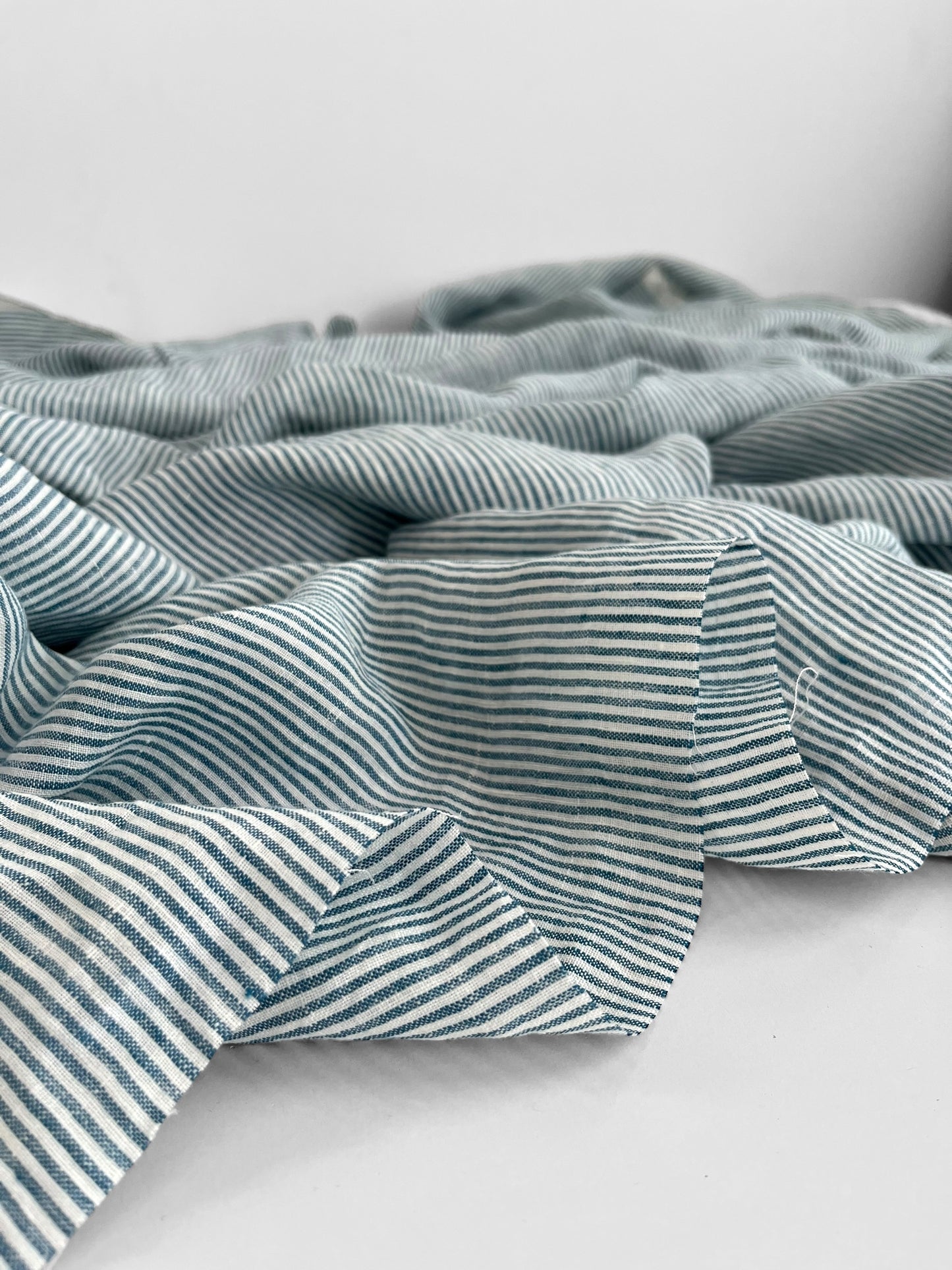 SWATCHES Railroad Stripe Linen