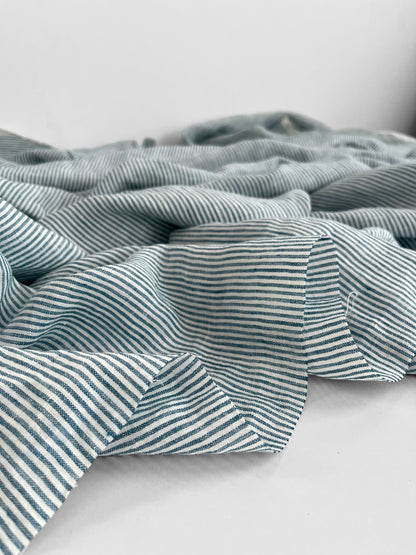 SWATCHES Railroad Stripe Linen