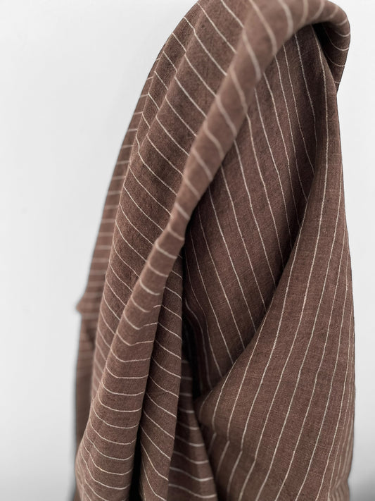 Cacao Pinstripes 12mm