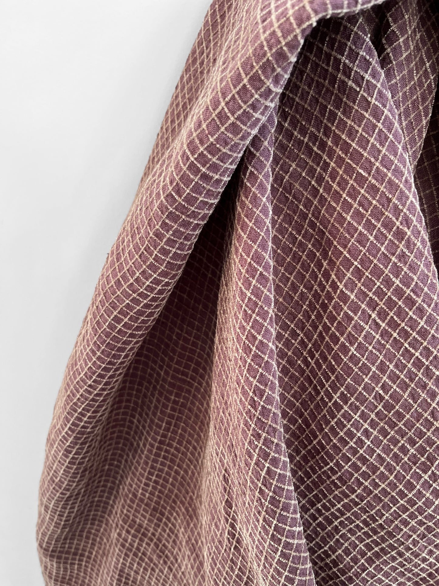 Field Mini Checks - Plum