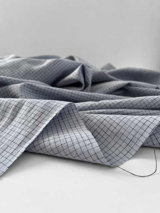 Blue Brown Grid