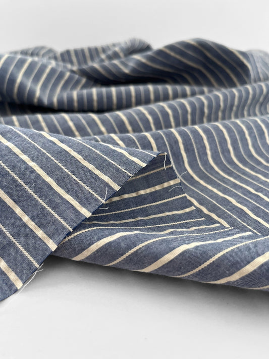 Denim Blue Stripes