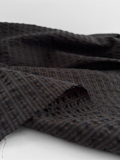 Midnight Textured Checks