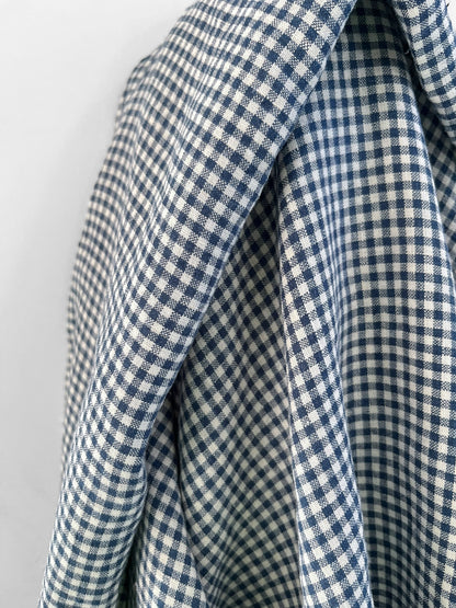 Indigo Gingham