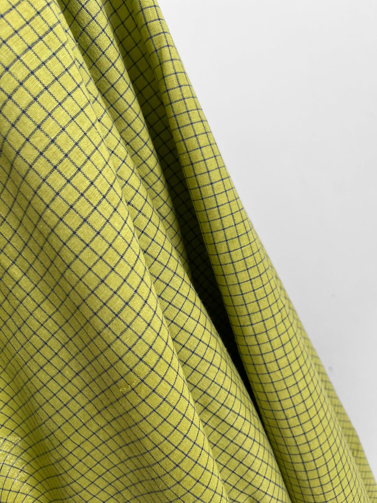 Lime Blue Grid