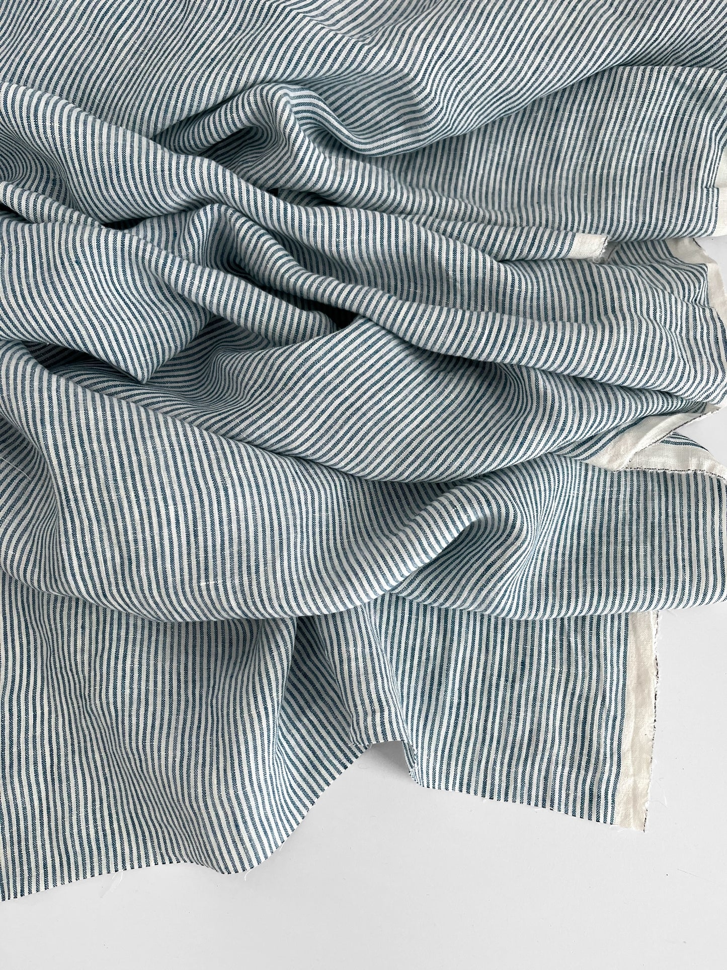 Teal Railroad Stripes