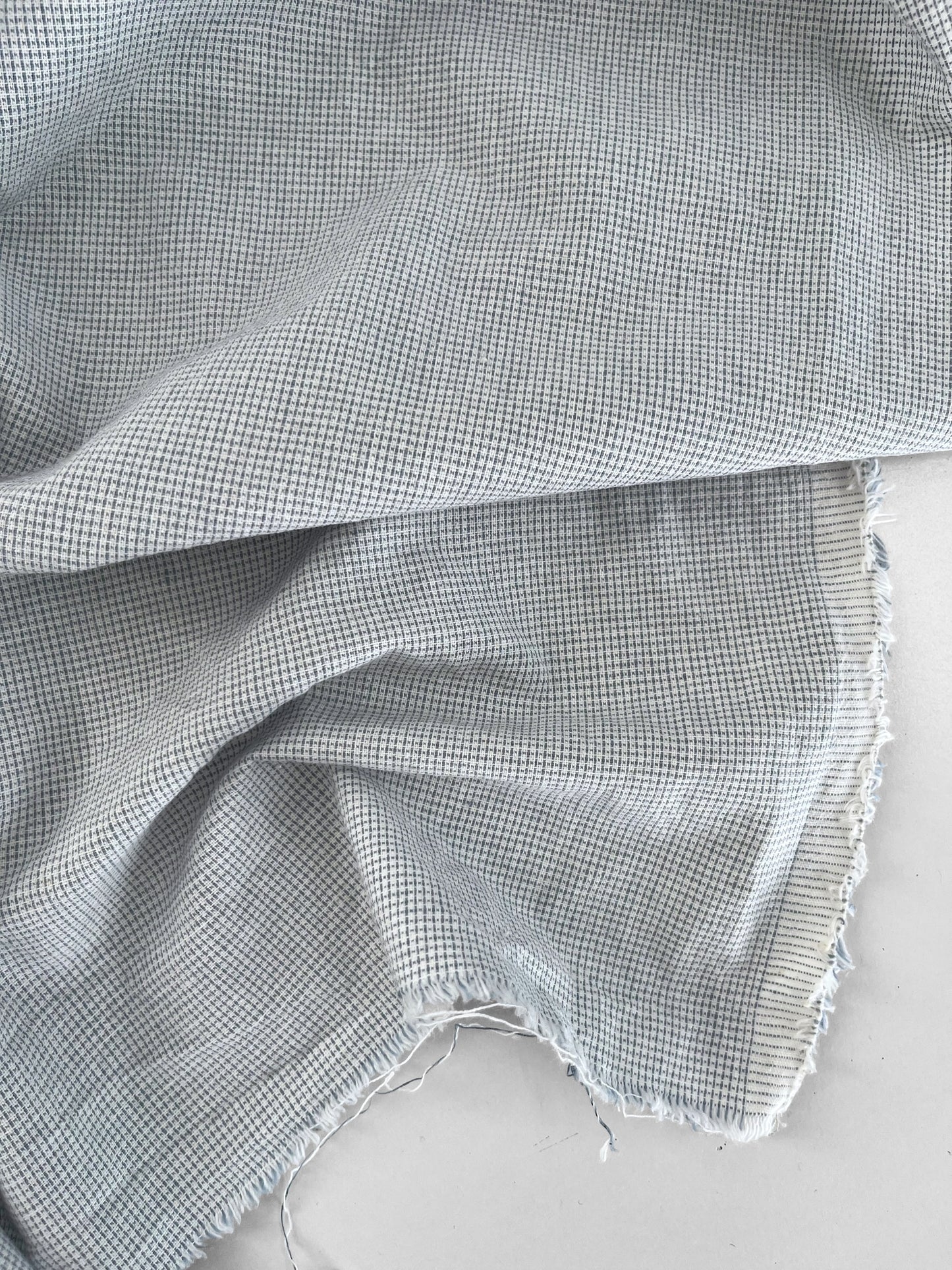 Blue Micro Checks
