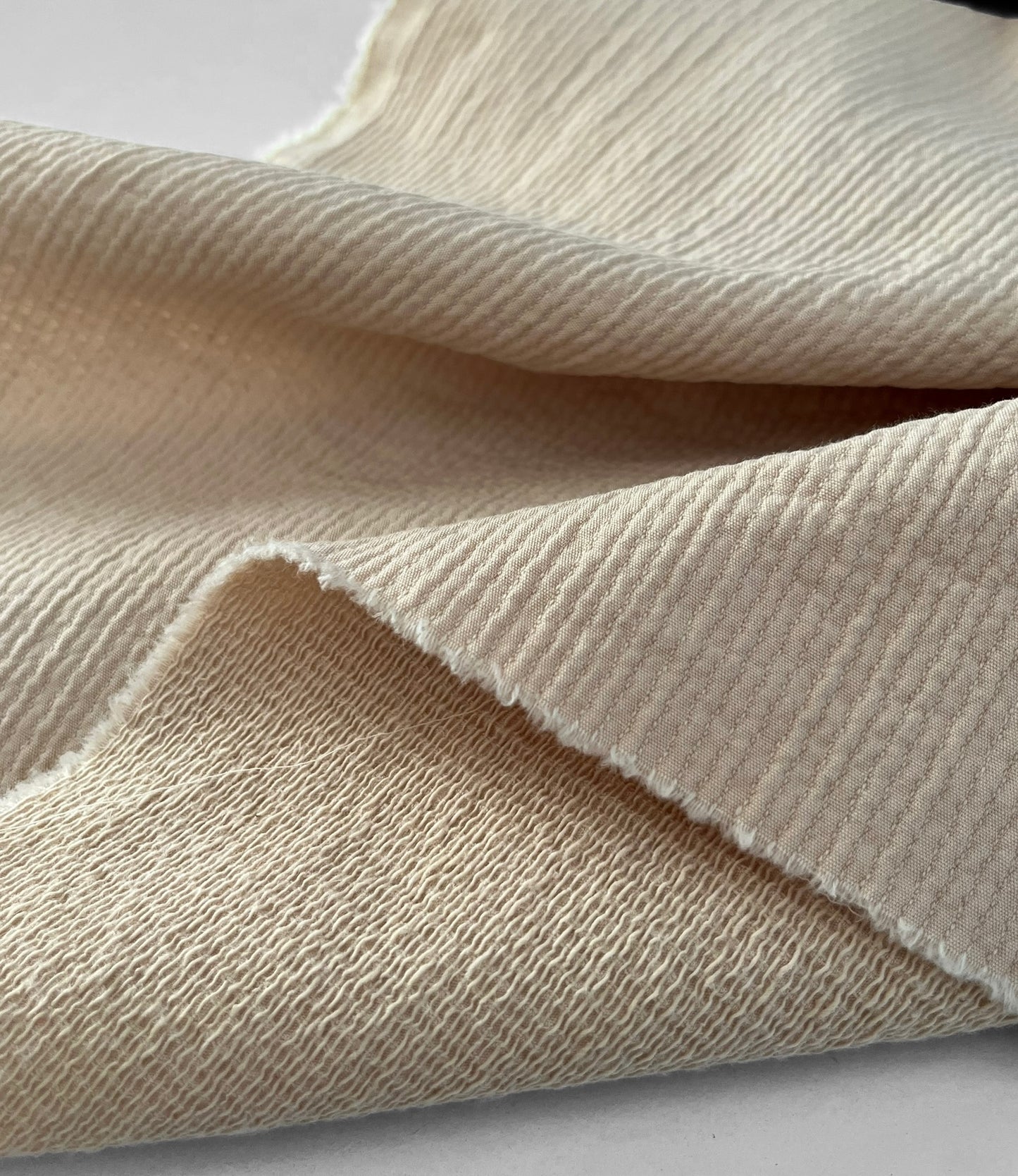REMNANT 2.25m - Vanilla Dobby Cotton/Linen