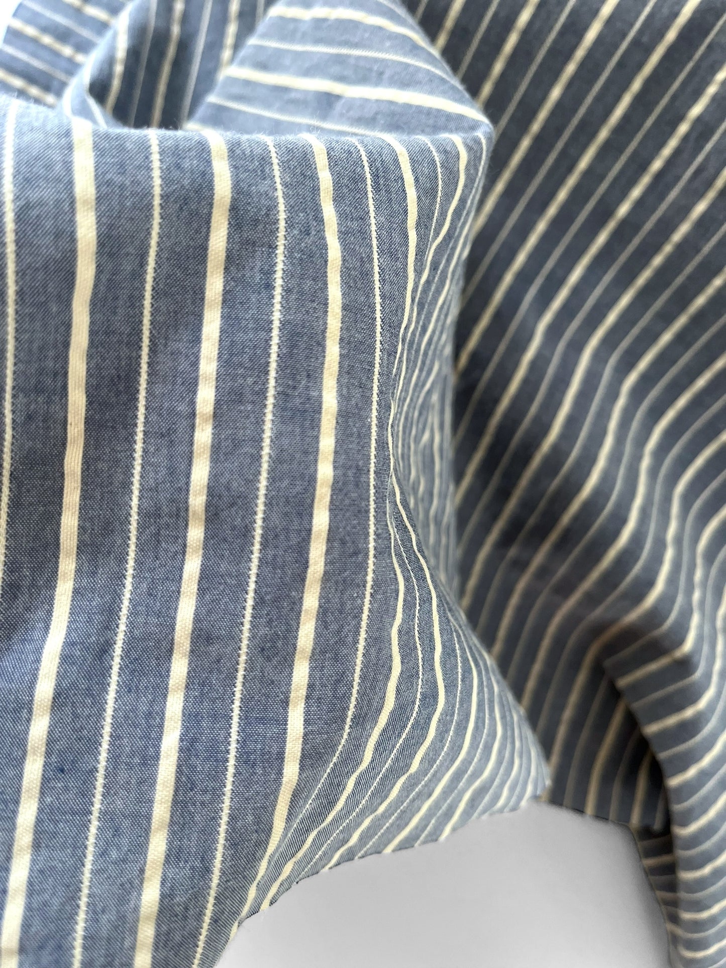 Denim Blue Stripes