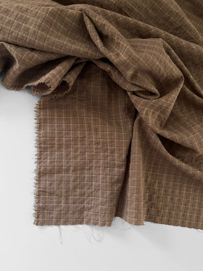 Purplish Taupe Checks