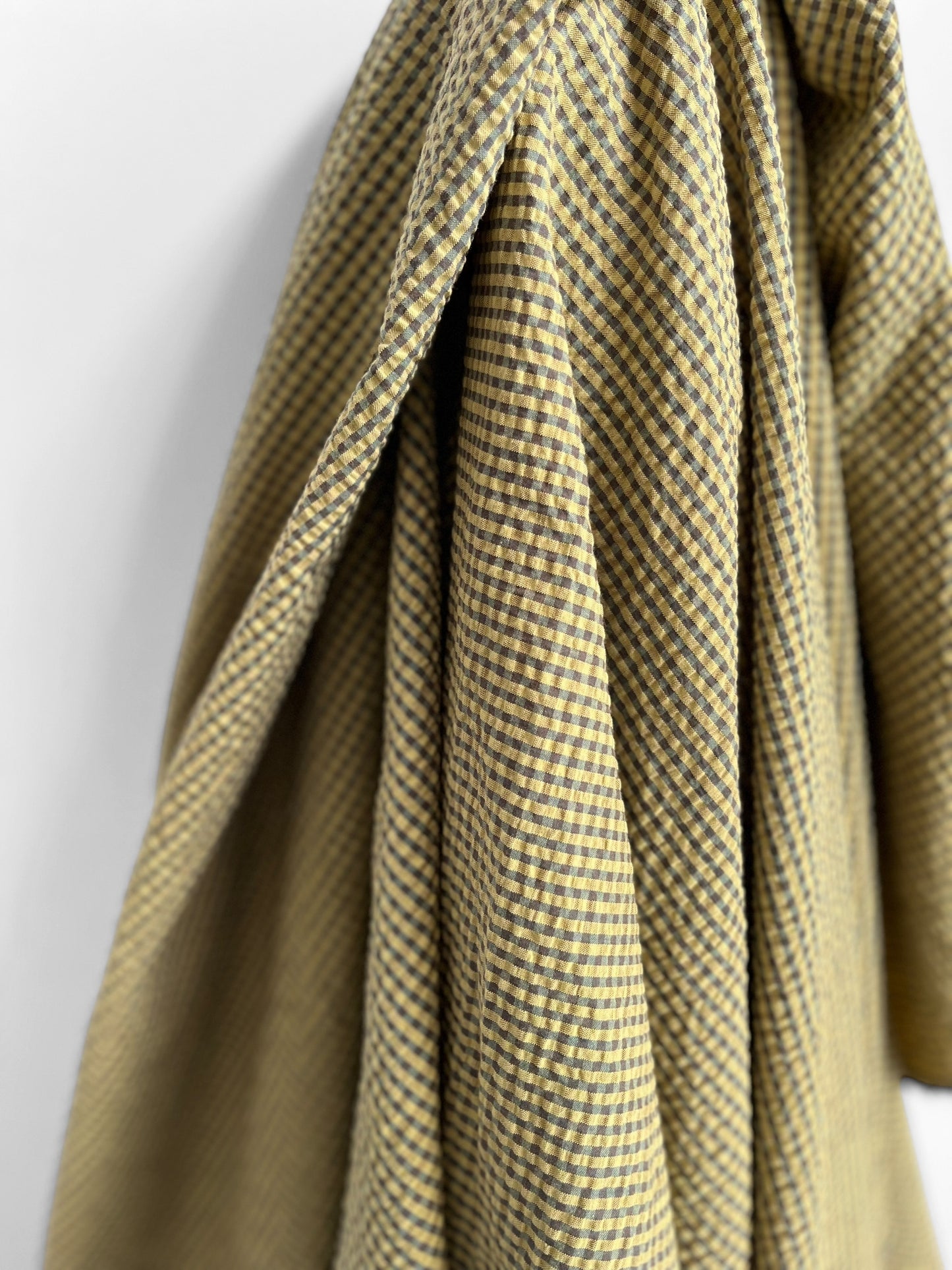 Canary Yellow Mini Checks