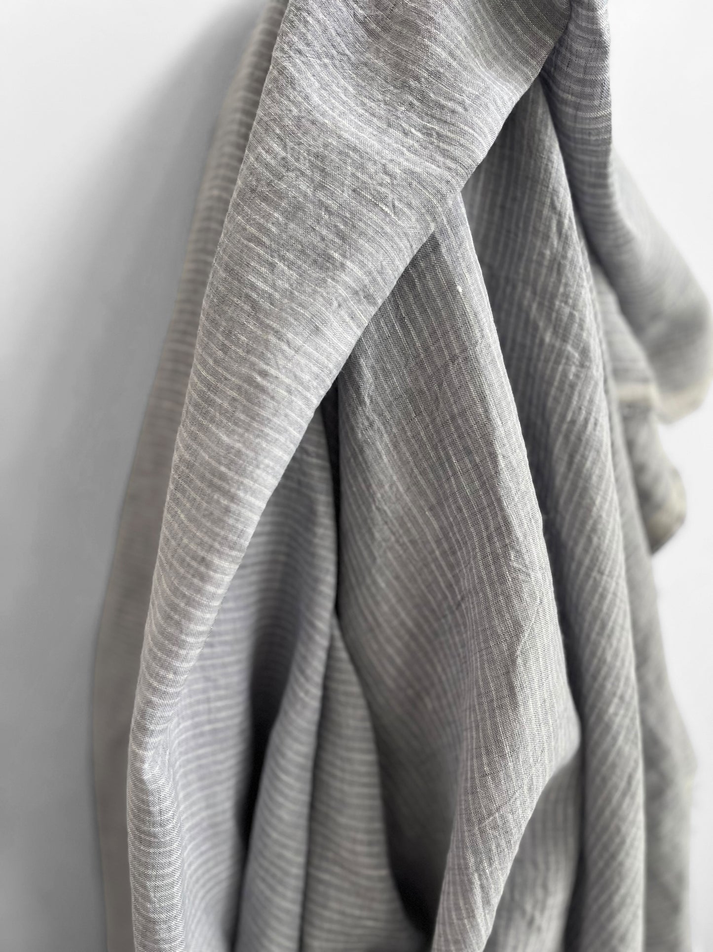 Silver Pencil Stripes 6mm