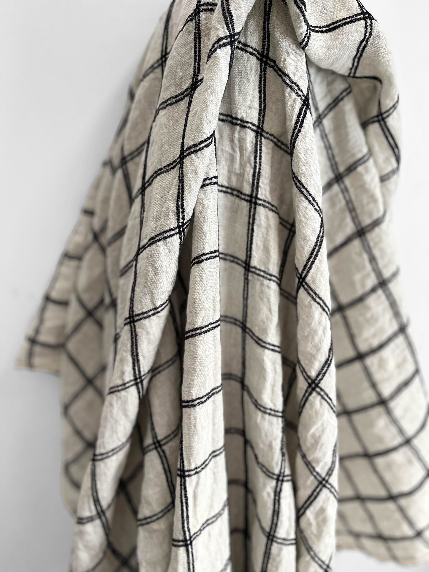 Field Large Checks - Natural