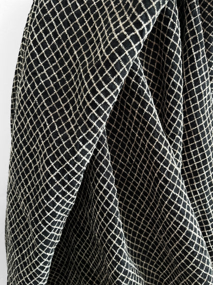 Field Mini Checks - Black