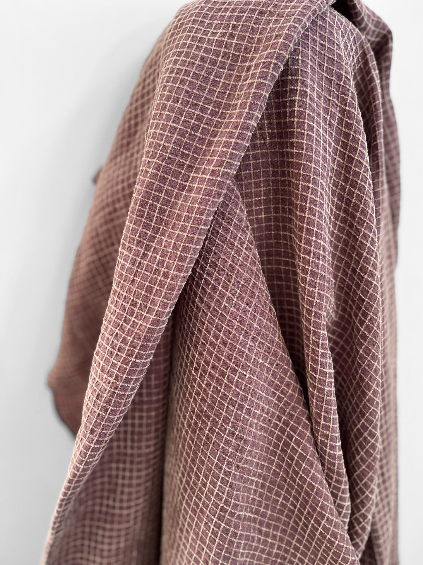 Field Mini Checks - Plum