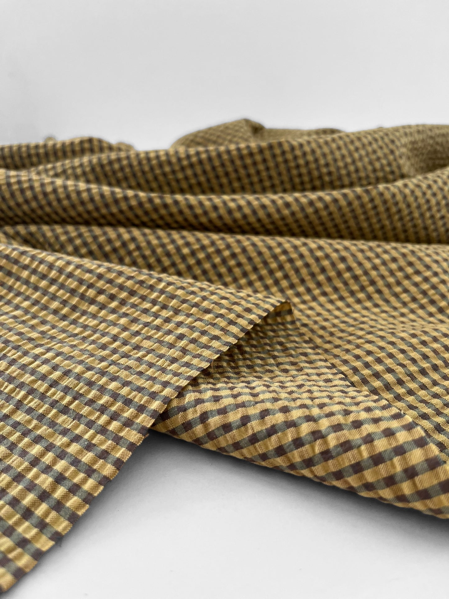 Canary Yellow Mini Checks