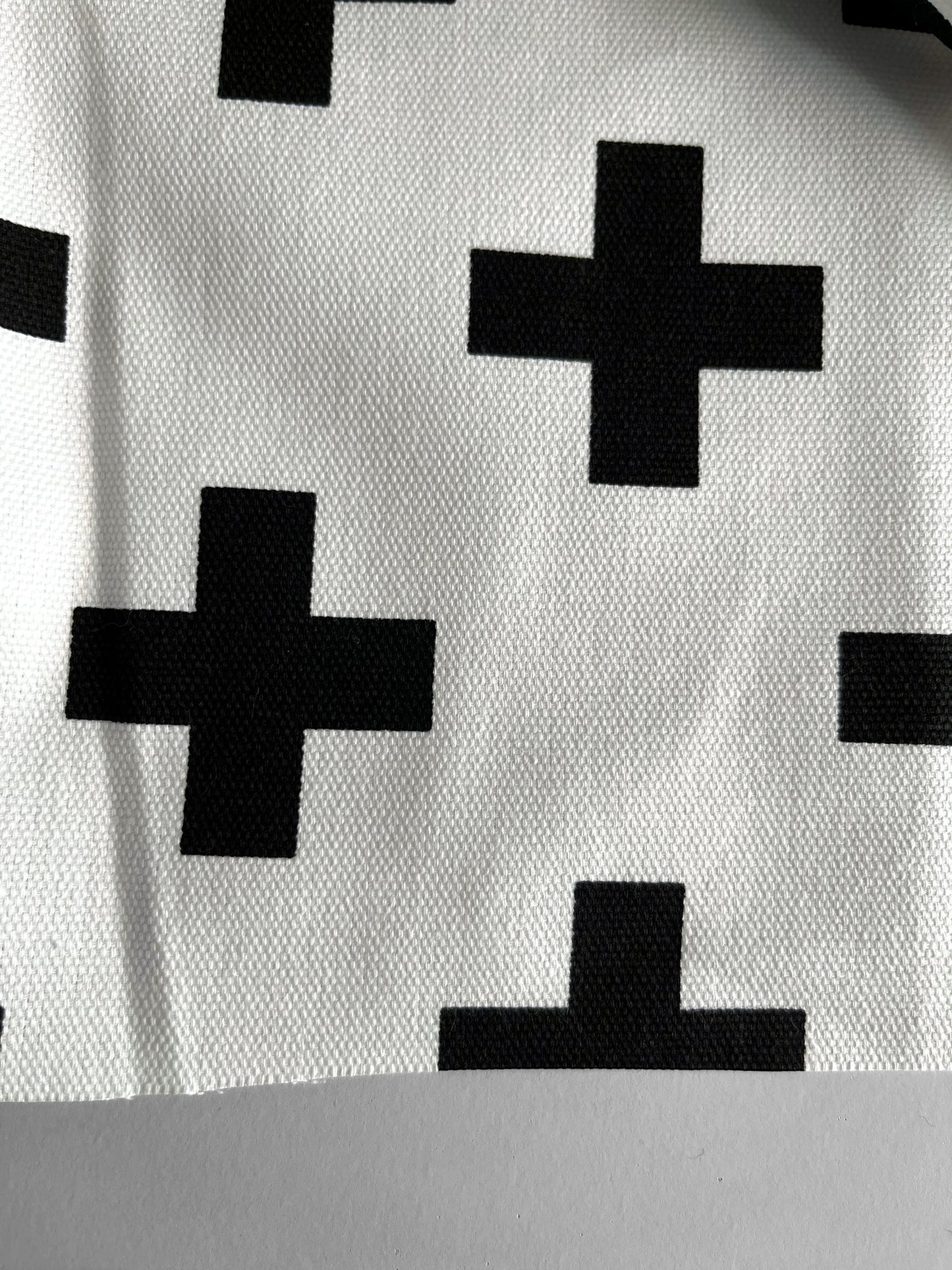 REMNANT 1.25m - Swiss Cross Canvas