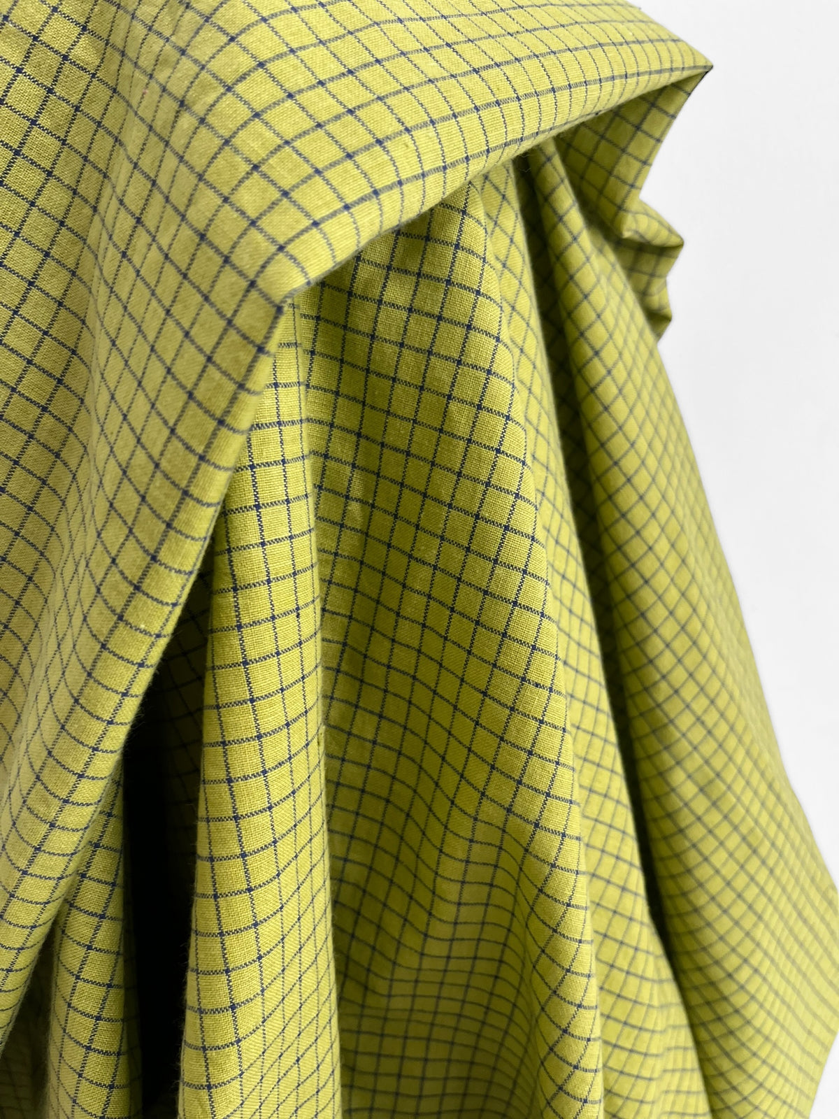 Lime Blue Grid