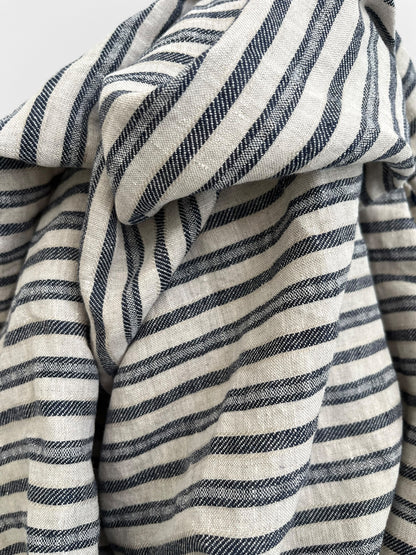 Navy Twill Stripes