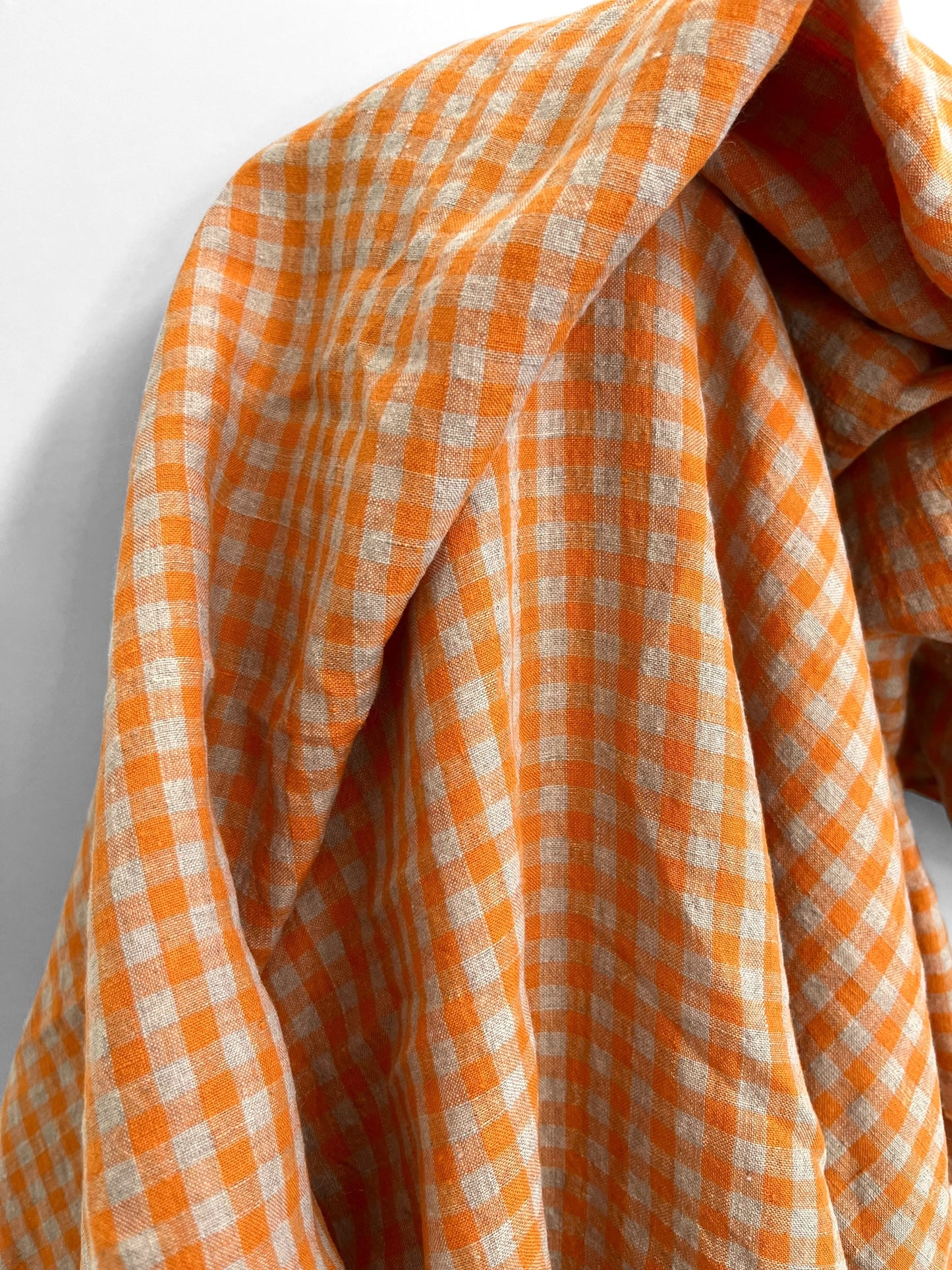 Orange Gingham