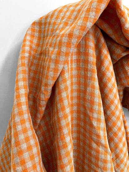 Orange Gingham