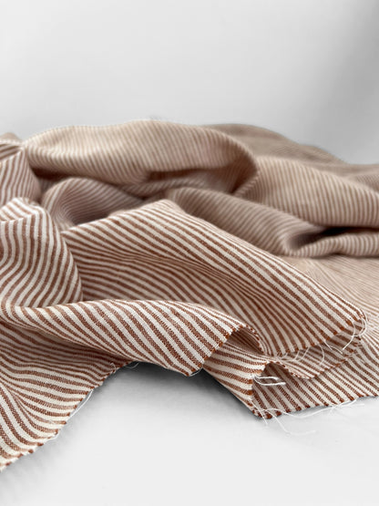 SWATCHES Railroad Stripe Linen