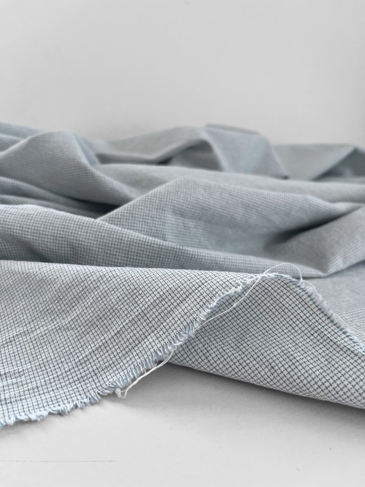Blue Micro Checks