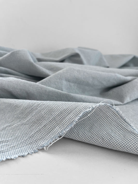 Blue Micro Checks