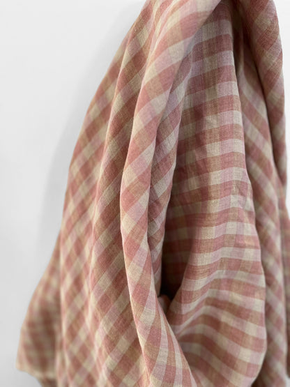 Tea Rose Checks