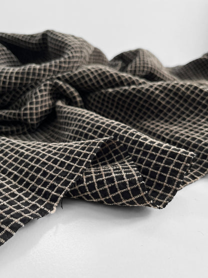 Field Mini Checks - Black