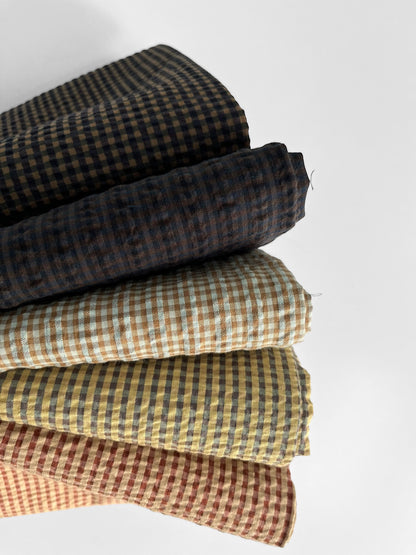Midnight Textured Checks