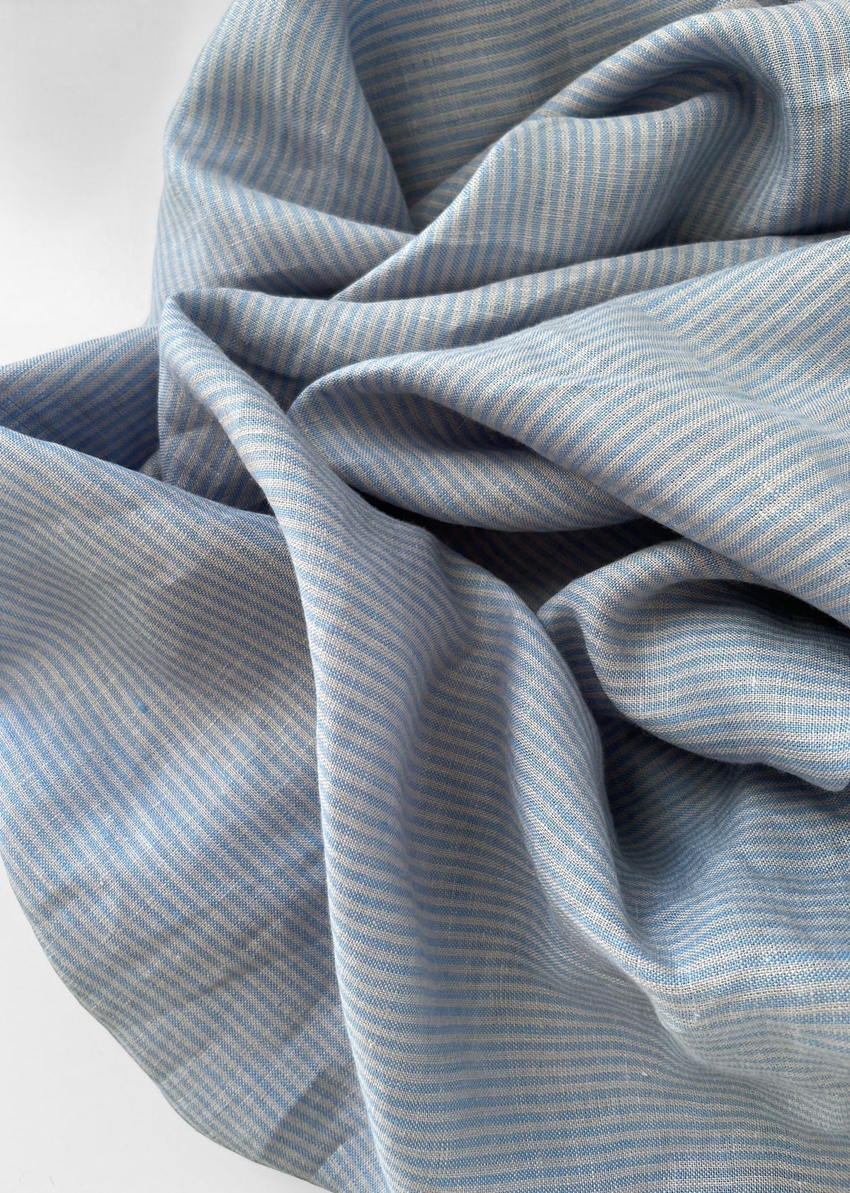 Cornflower Narrow Stripes