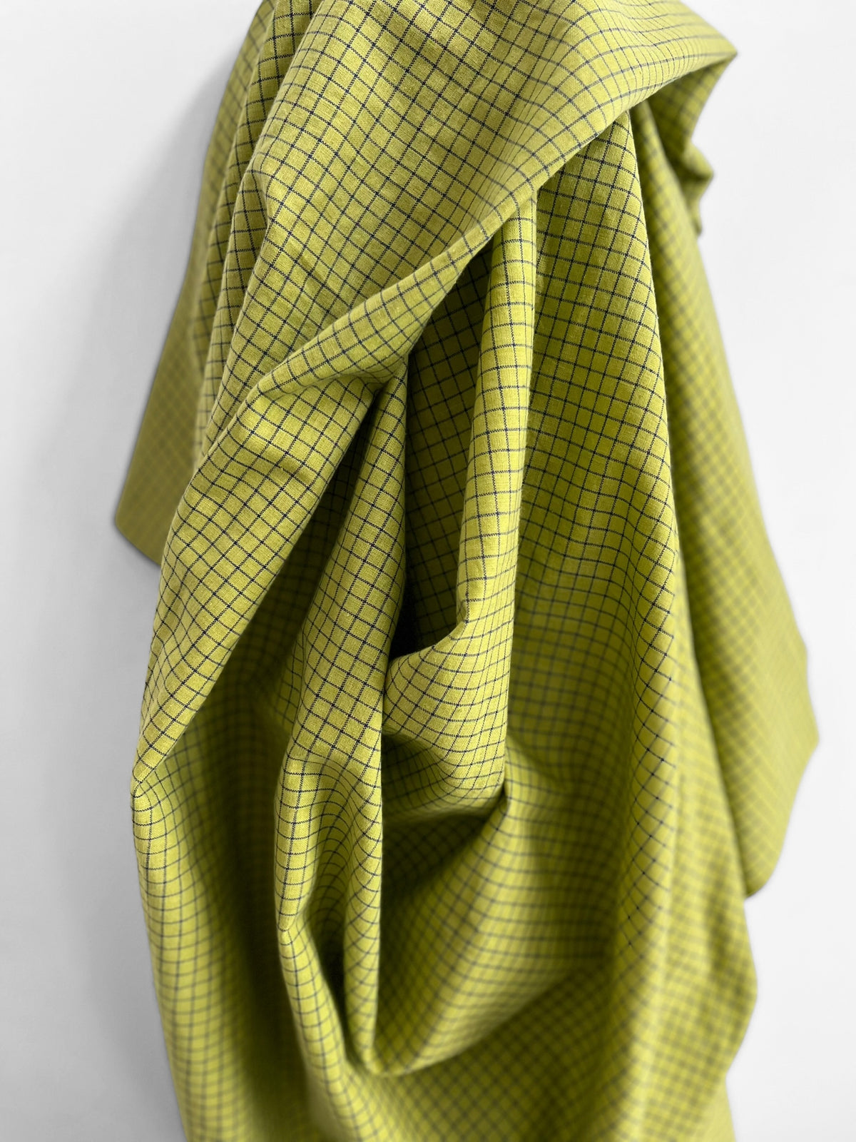 Lime Blue Grid