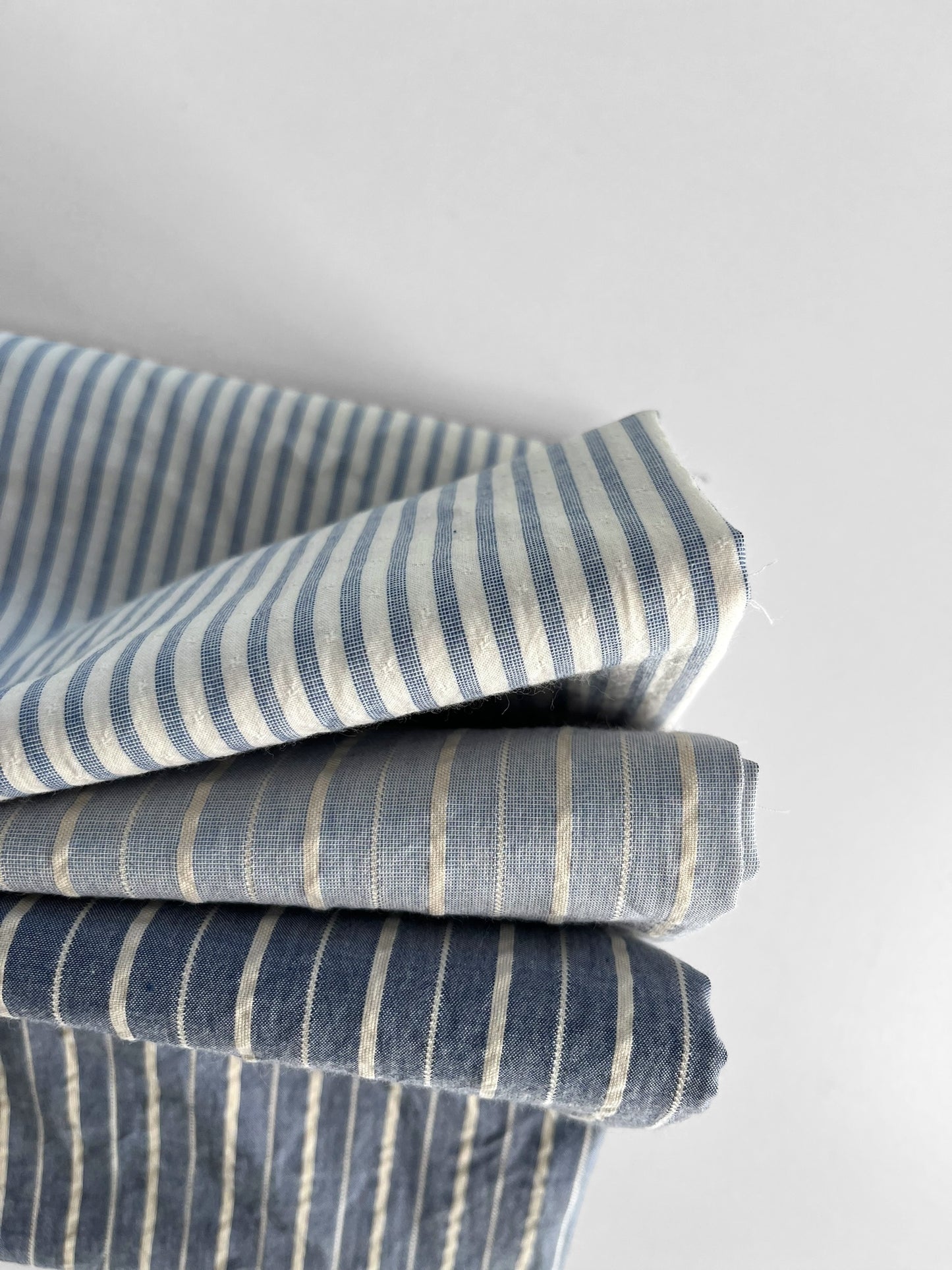 Denim Blue Stripes