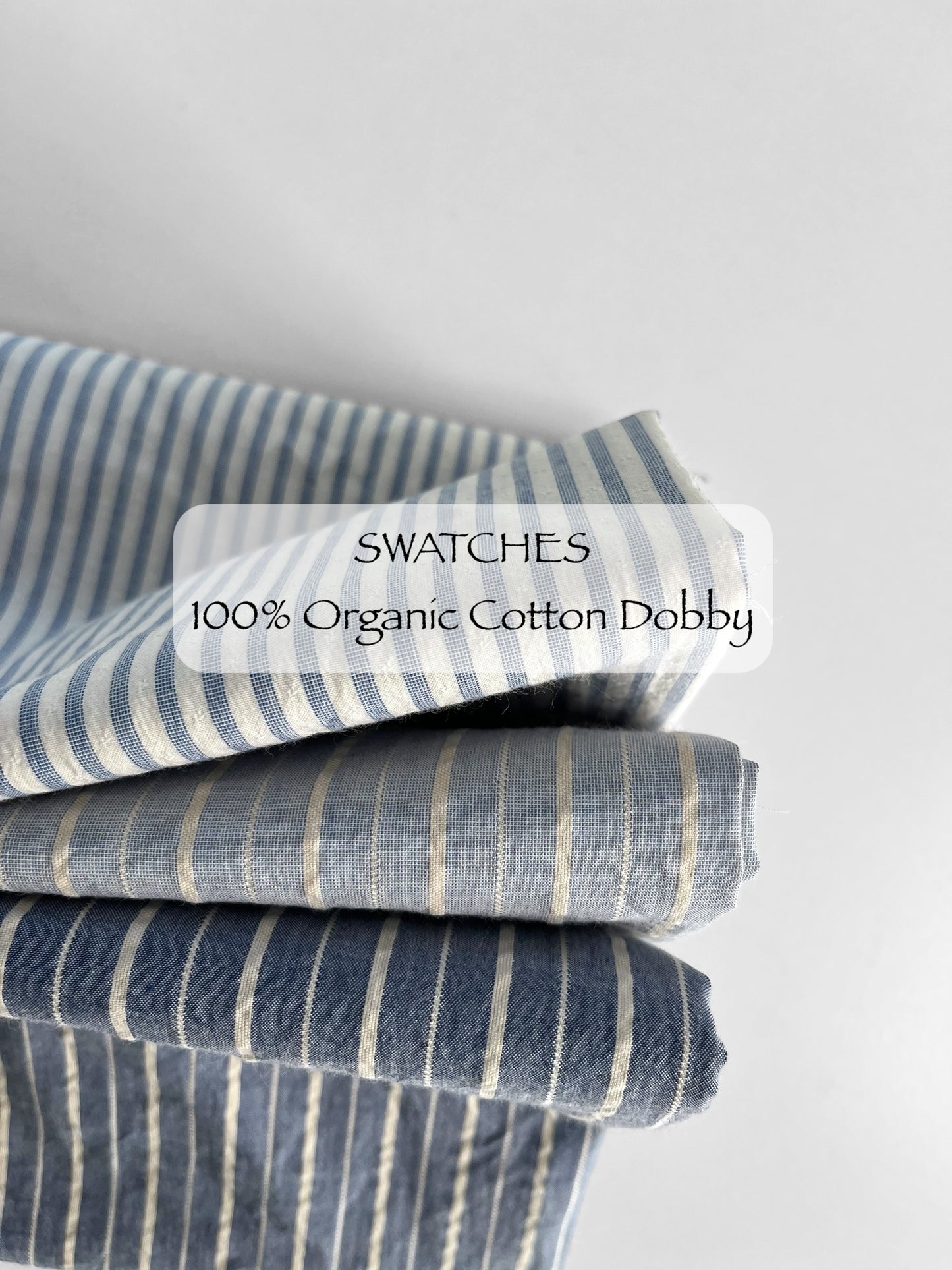 SWATCHES 100% Organic Cotton Dobby