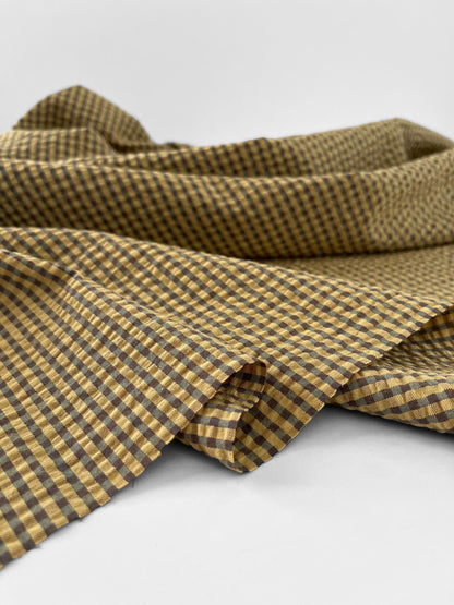 Canary Yellow Mini Checks