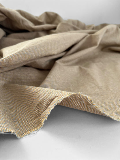 SWATCHES Cotton/Linen Micro Checks