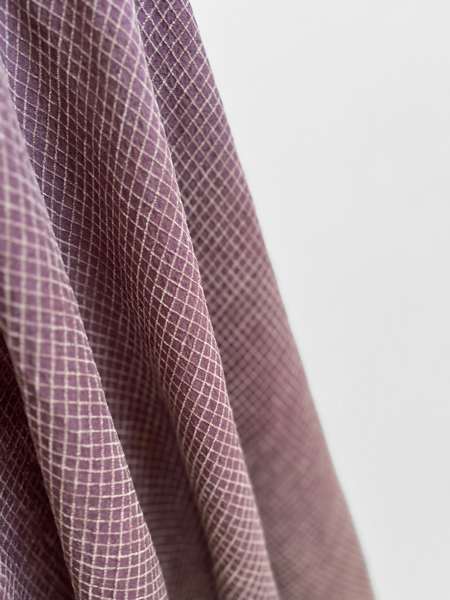 Field Mini Checks - Plum