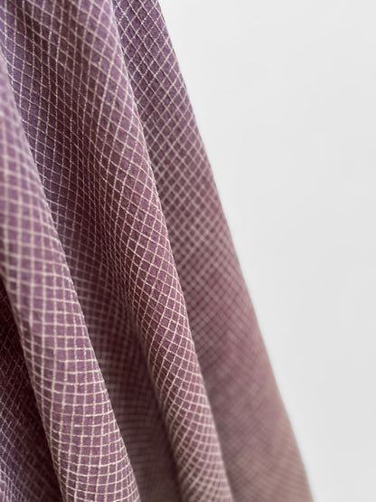 Field Mini Checks - Plum