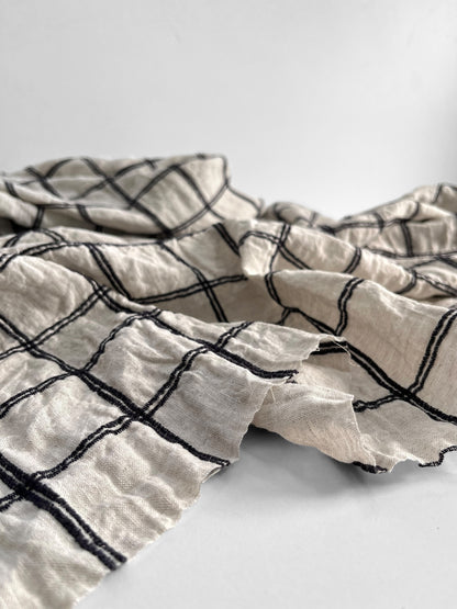 SWATCHES Linen/Rayon Checks & Stripes