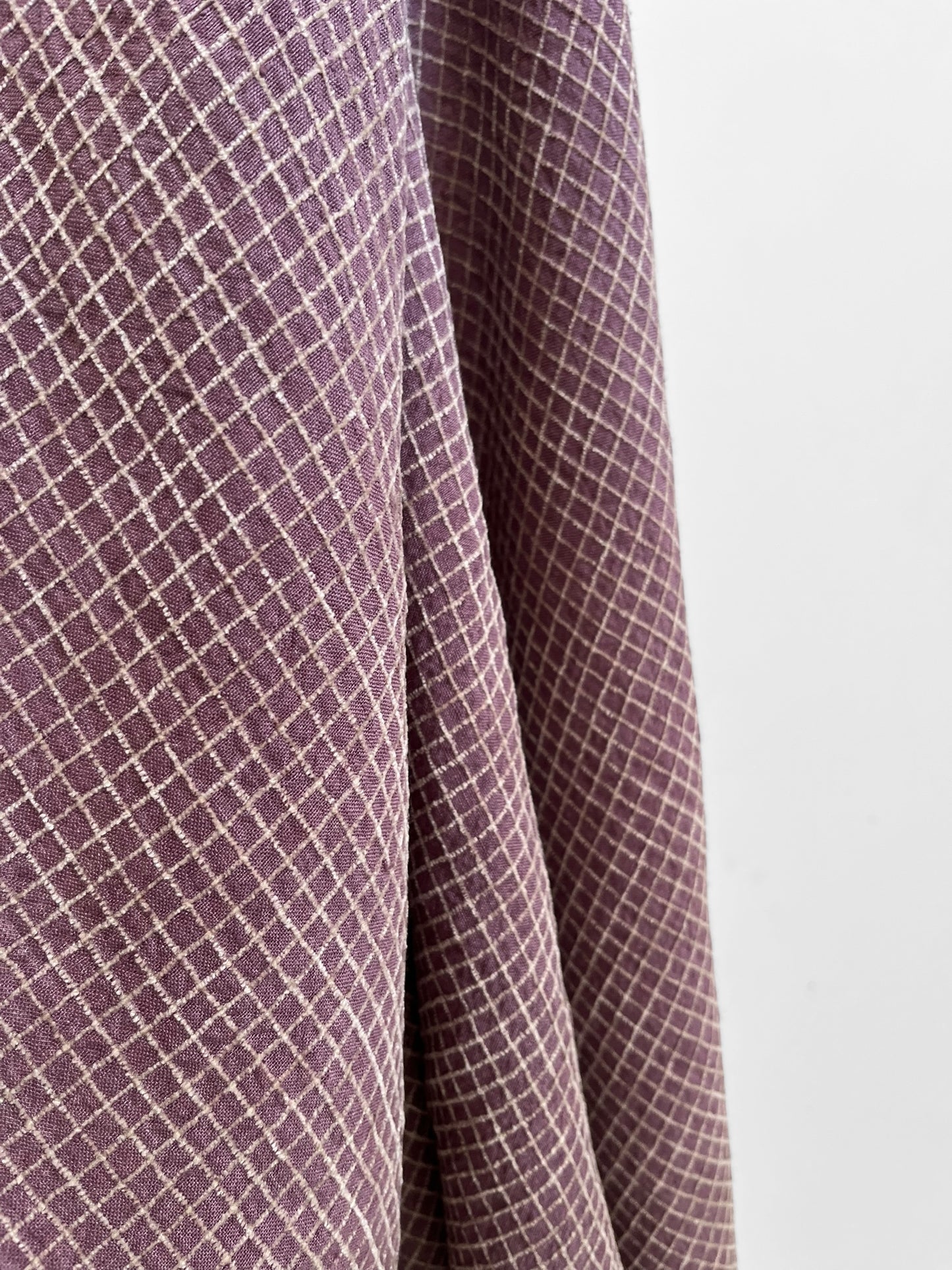 Field Mini Checks - Plum