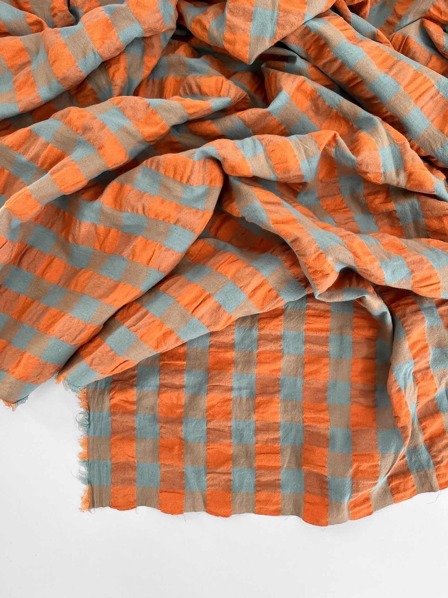 Persimmon Gingham