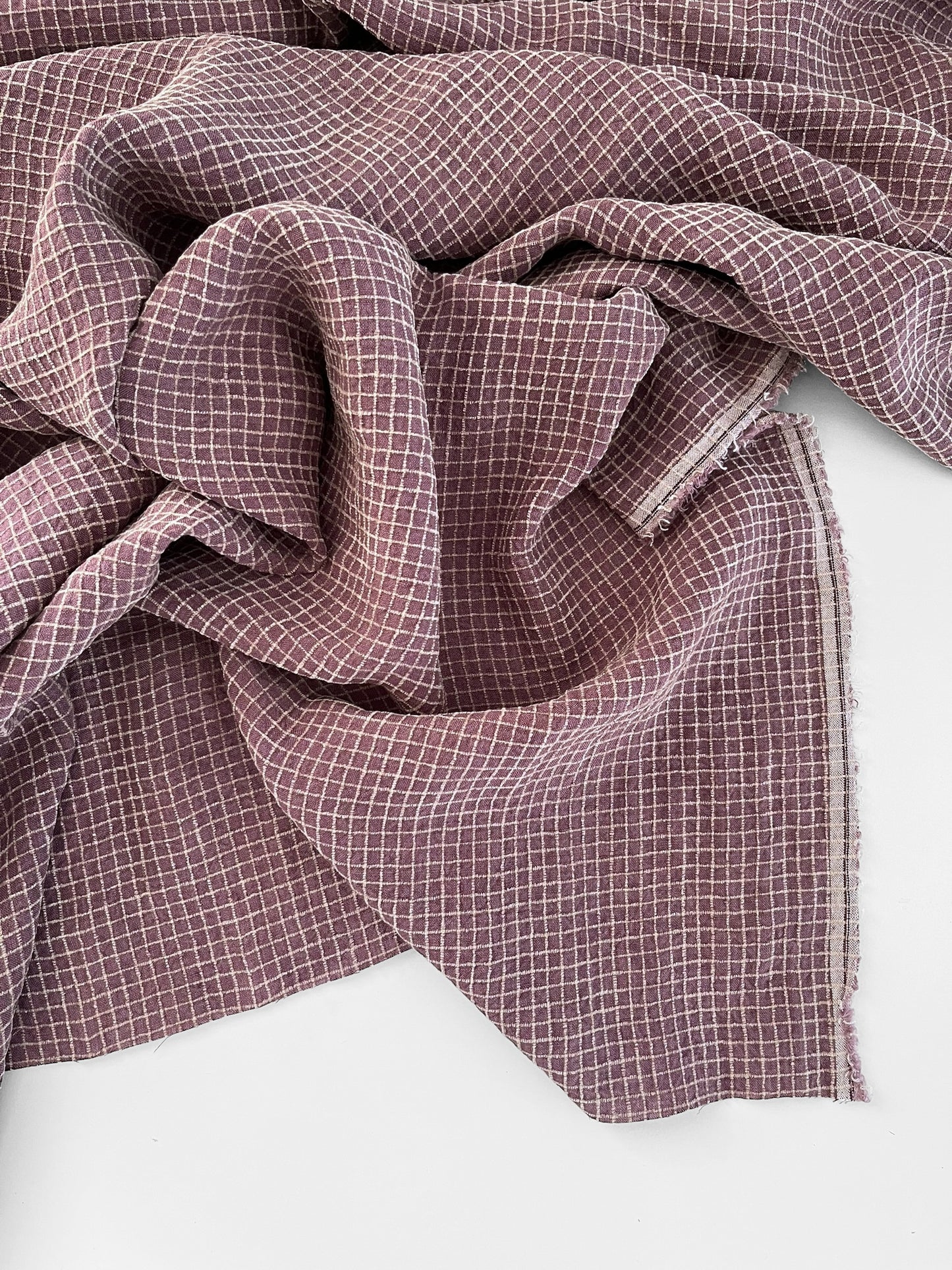 Field Mini Checks - Plum