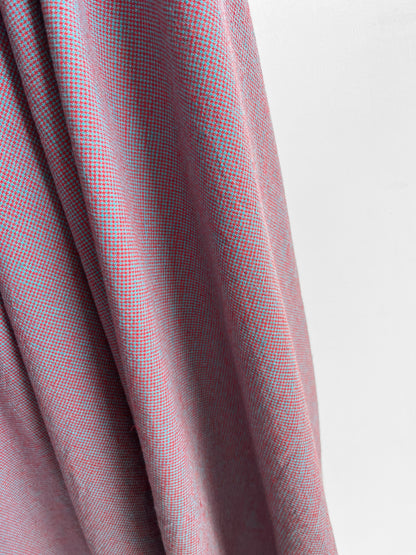 REMNANT 1.95m - Blue & Red Micro Checks